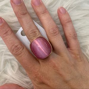 NWT Pink Statement Ring